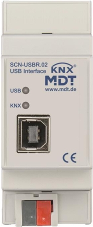 MDT - USB Interface KNX 2TE REG mit Updatefunktion (SCN-USBR.02)