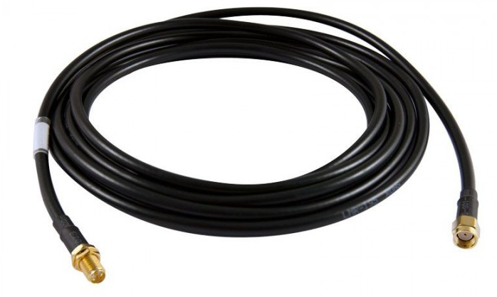 ALLNET ANT-CAB-SMAM-SMAF-1000 Koaxialkabel 10 m SMA Schwarz