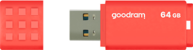 Goodram UME3-0640O0R11 USB-Stick 64 GB USB Typ-A 3.2 Gen 1 (3.1 Gen 1) Orange (UME3-0640O0R11)