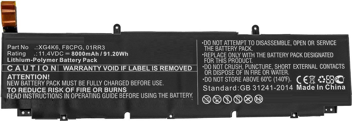 CoreParts Laptop Battery for Dell (MBXDE-BA0244)