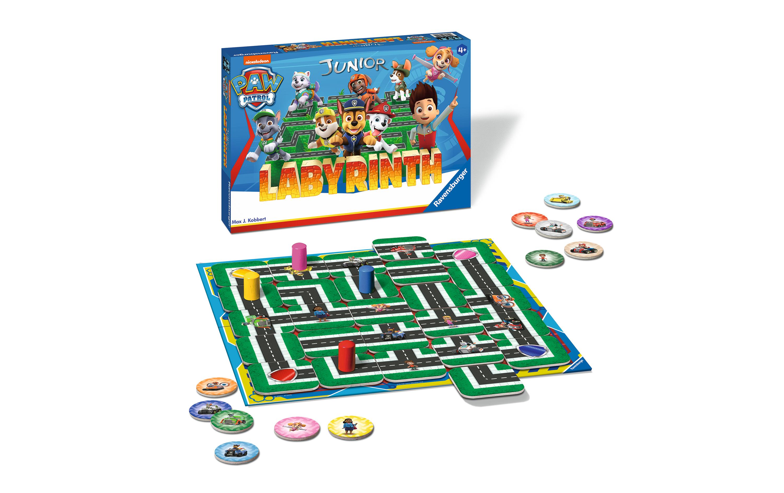 Ravensburger Paw Patrol Junior Labyrinth Brettspiel Reise/Abenteuer Ab 4 Jahren Mehrfarbig