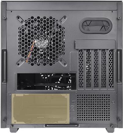 Thermaltake Divider 200 TG Air Micro-Case micro ATX Schwarz