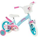 TOIMSA My Little Pony 12 Zoll Kinderfahrrad 1197 blau mit Stützrädern (TOI1197)