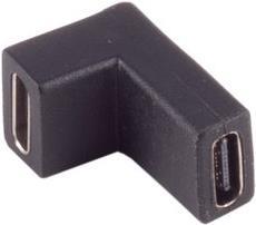 S-CONN shiverpeaks ®-BASIC-S--Adapter, USB-C Verbinder, 3.1, 90° Winkel links/rechts, PVC (BS13-4000