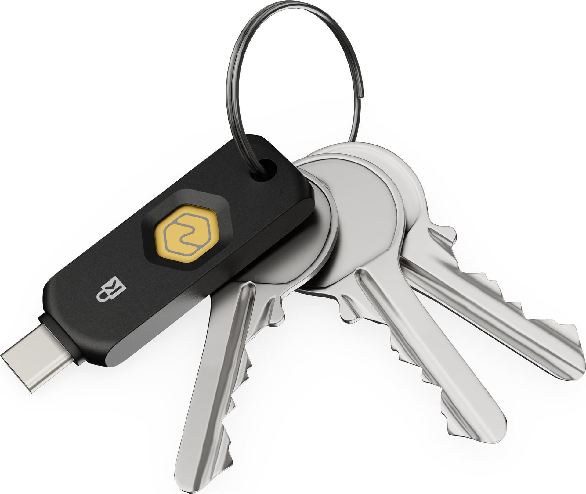 Kensington VeriMark NFC+ Security Key FIDO2 Level 2 USB-C Schwarz