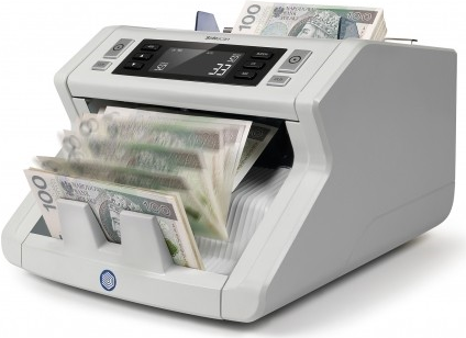 Safescan Geldschein-Zählgerät "Safescan 5715,00cm (2250"), grau für alle Währungen geeignet, Geschwindigkeit: 1.000 Scheine/ - 1 Stück (115-0513)