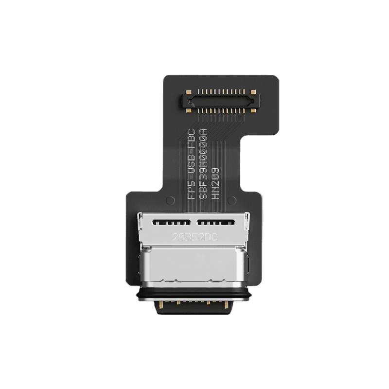 Fairphone FP5 USB-C Ladeanschluss Ersatzteil Schwarz