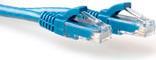 ACT Blue 2 meter U/UTP CAT6A patch cable snagless with RJ45 connectors CAT6A U/UTP SNAGLESS BU 2.00M (IB2602)