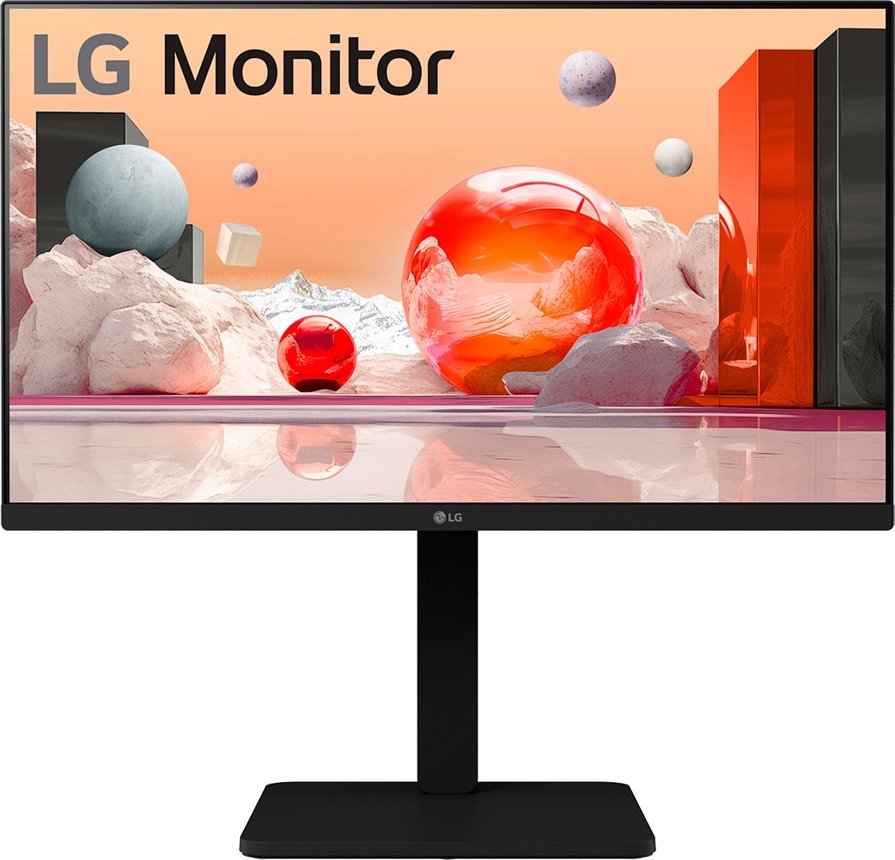 LG 24BA550-B.AEUQ 60,45cm 23,8Zoll IPS 1920x1080 16:9 250cd/m2 5ms HDMI DP D-Sub USB Black (24BA550-B)