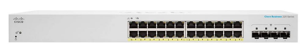 Cisco Business 220 Series CBS220-24FP-4X (CBS220-24FP-4X-EU)