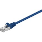 Wentronic 73072 0.5m Cat5e F/UTP (FTP) Blau Netzwerkkabel (73072)