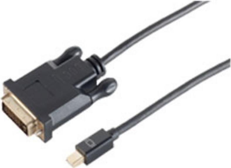 SHIVERPEAKS BS10-55025 Kabelschnittstellen-/adapter Mini Displayport DVI-D Schwarz (BS10-55025)