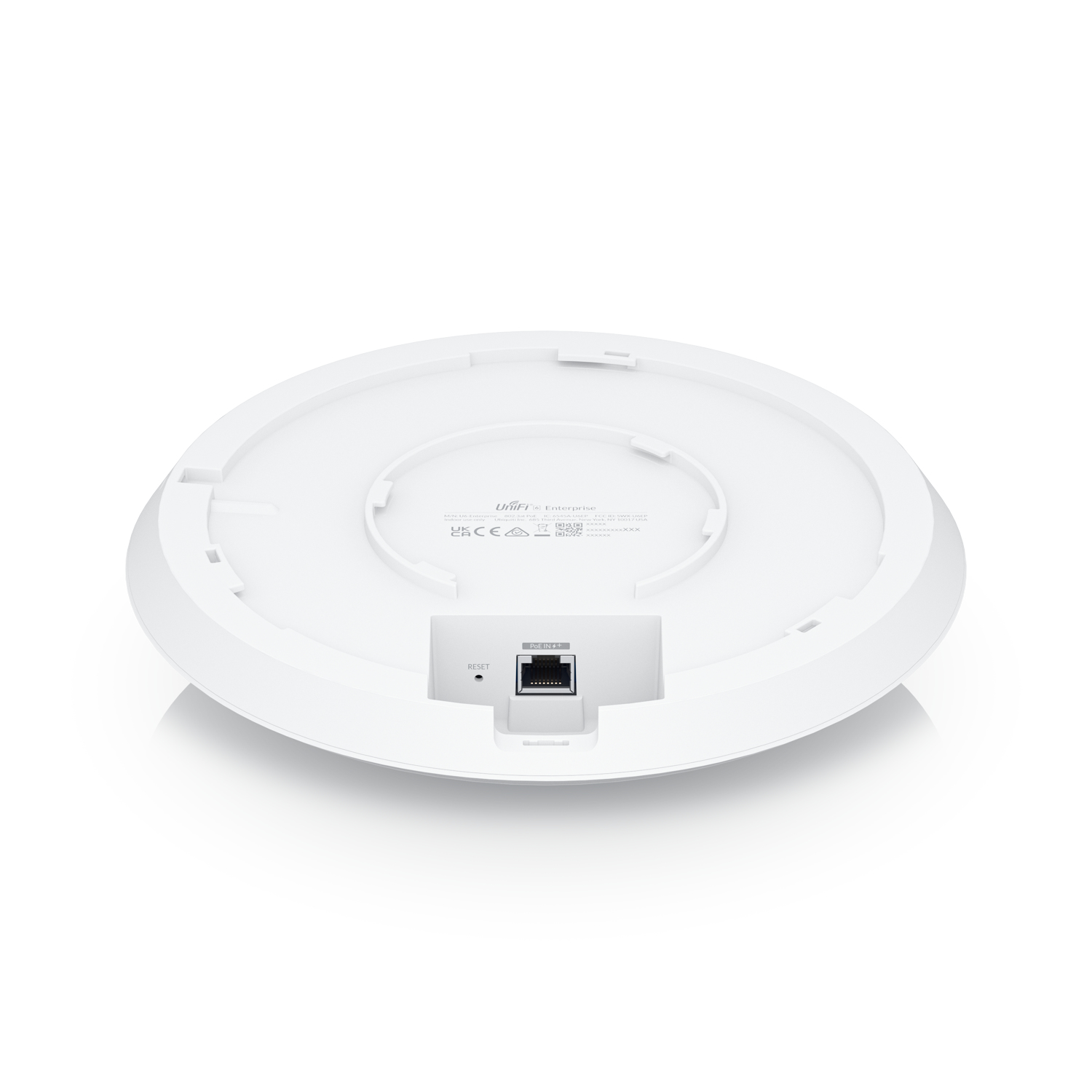 Ubiquiti UniFi U6-Enterprise Wi-Fi 6E Tri-Band Access Point 2,5 Gigabit PoE+ Weiß