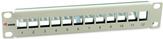 Equip Patchpanel 12x RJ45 Cat6A 10" FTP 1HE Premium hellgrau (769330)