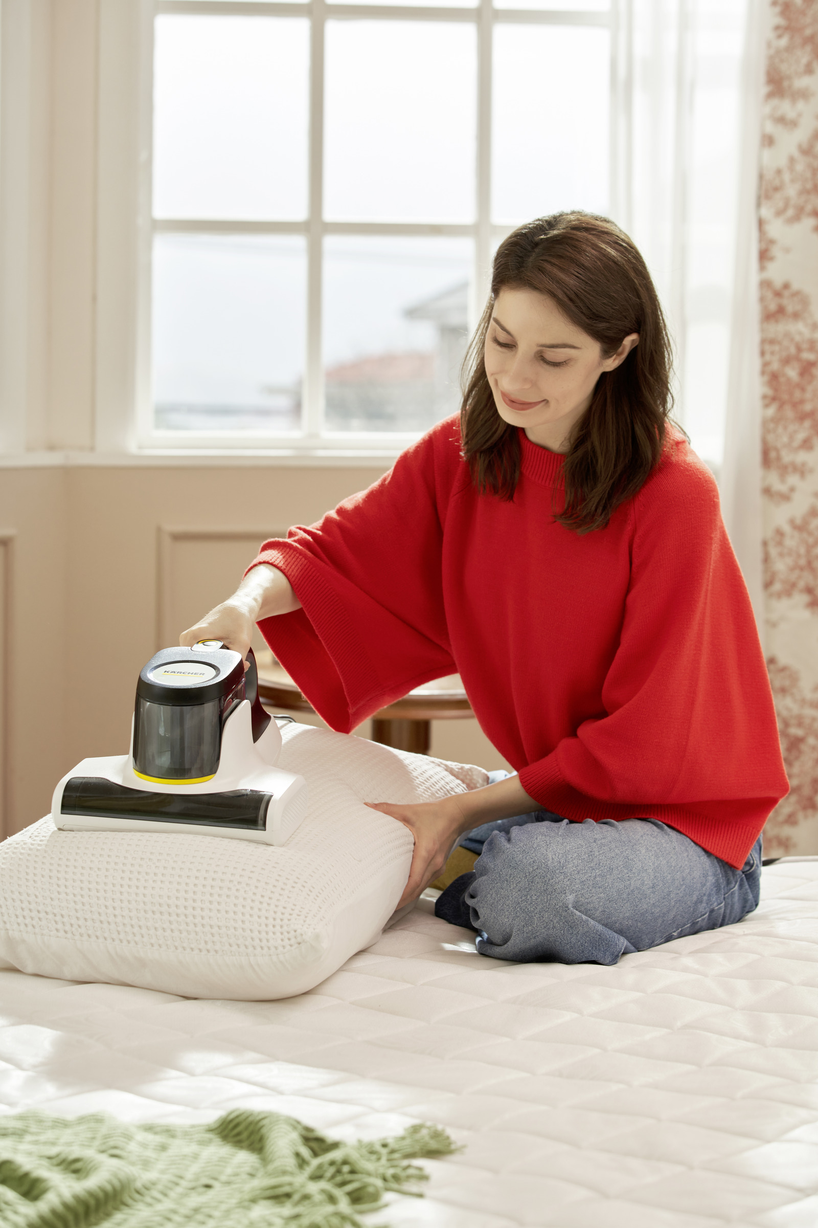 Kärcher VCH 4 UVClean UV-C Matratzenreiniger 500 W Schwarz, Weiß