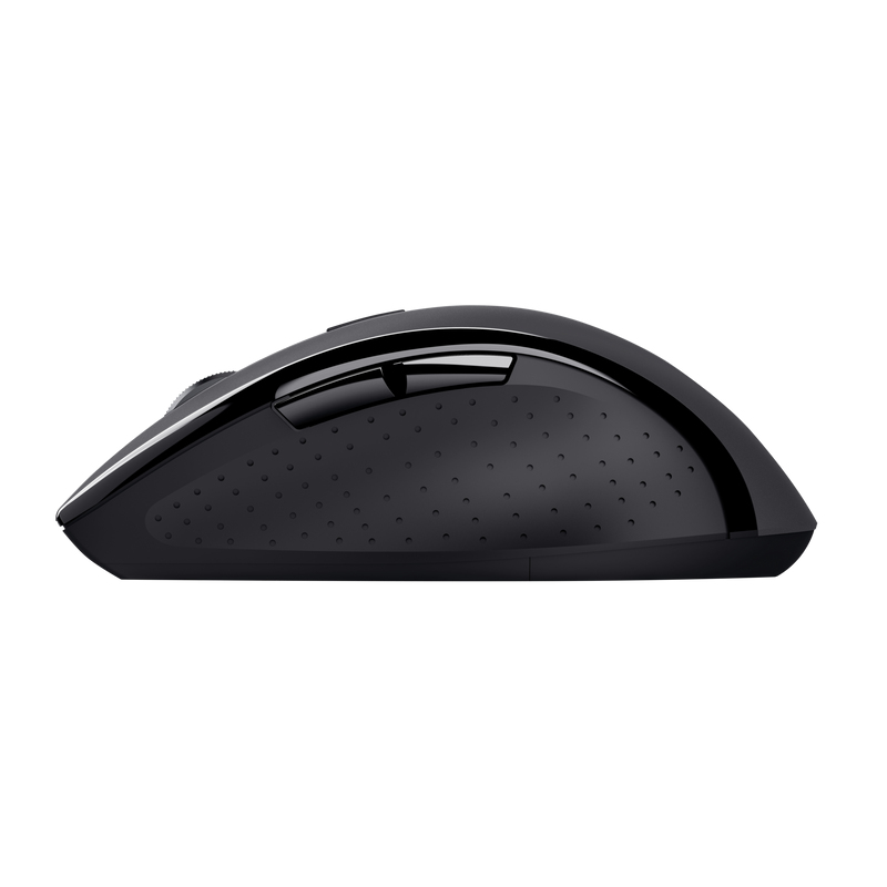 Trust Sura Ergonomische Maus kabellos 2.4 GHz Schwarz