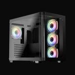 LC-Power Gehäuse 8001B Pro-Storm Dark ohne Netzteil (ATX GAMING 8001B)