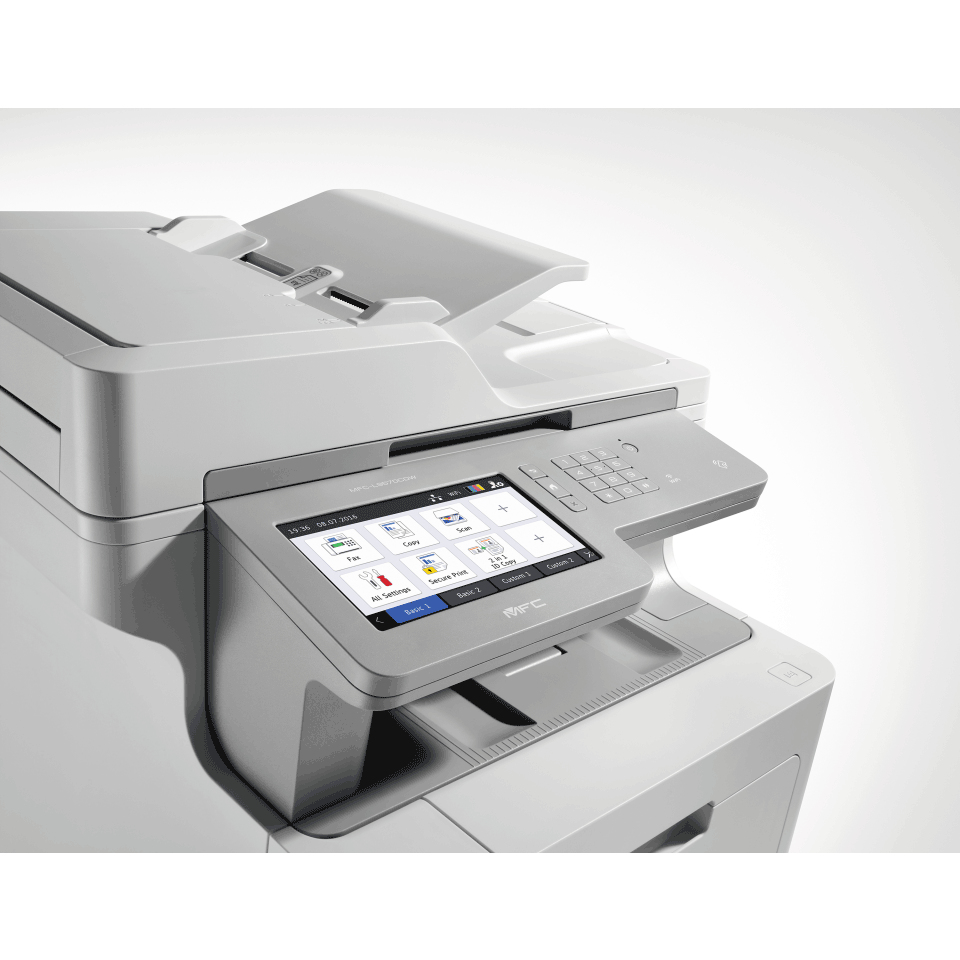 Brother MFC-L9570CDW Farblaser-Multifunktionsdrucker 31 ppm A4 WLAN NFC Duplex Weiß