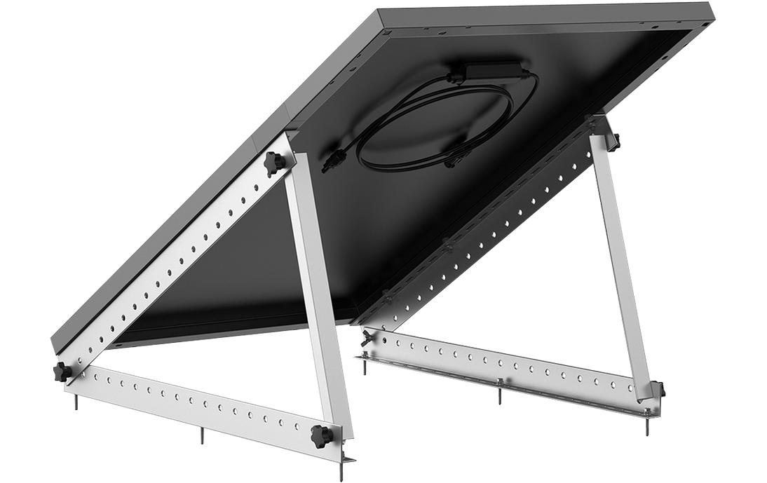 EcoFlow Kipphalterung für 100W Solarpanel 28" Silber