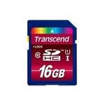 Transcend 16GB SDHC Class10 UHS-I Card (TS16GSDHC10U1)