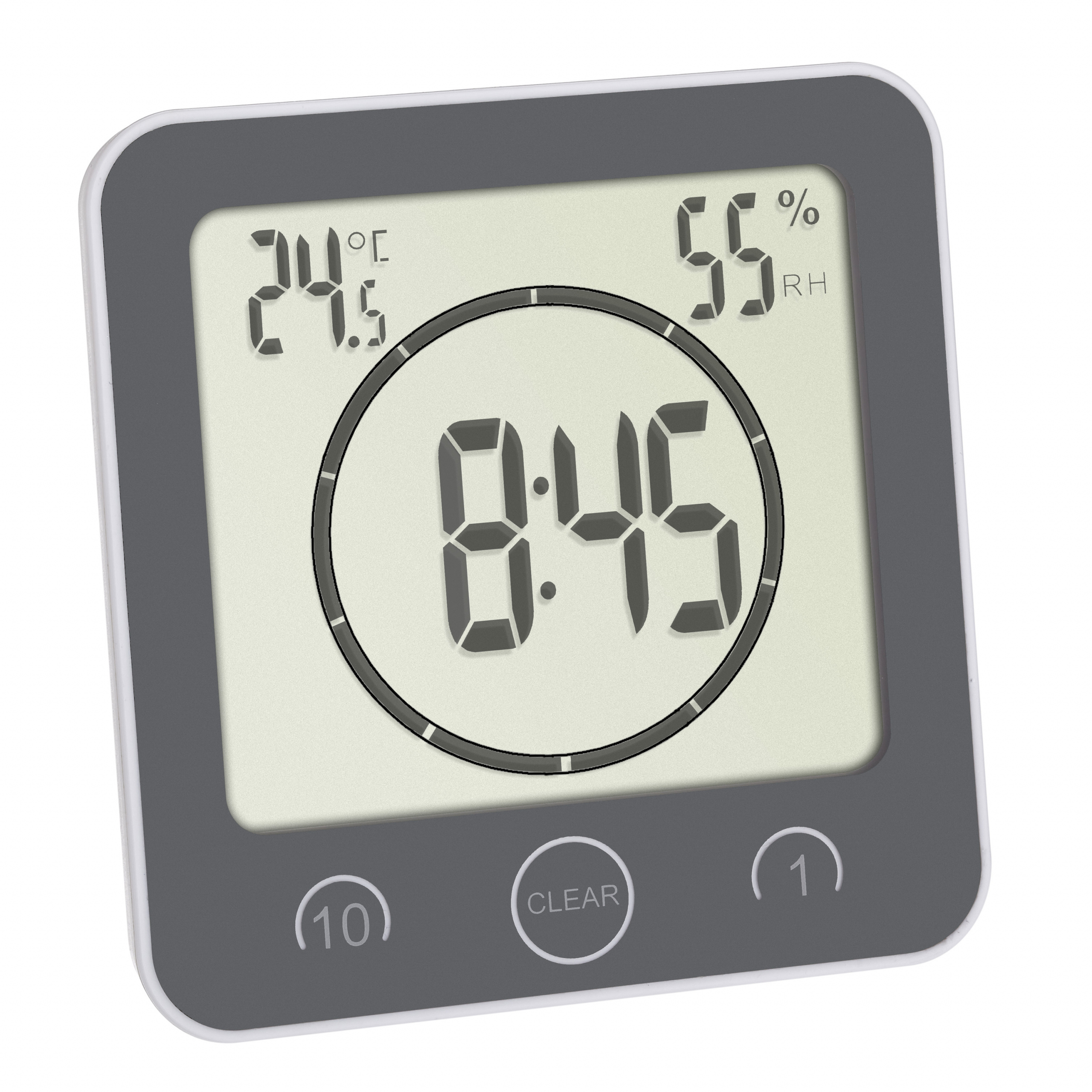 TFA Dostmann 60.4001.10 Digitaler Küchentimer 99 Min LCD Grau