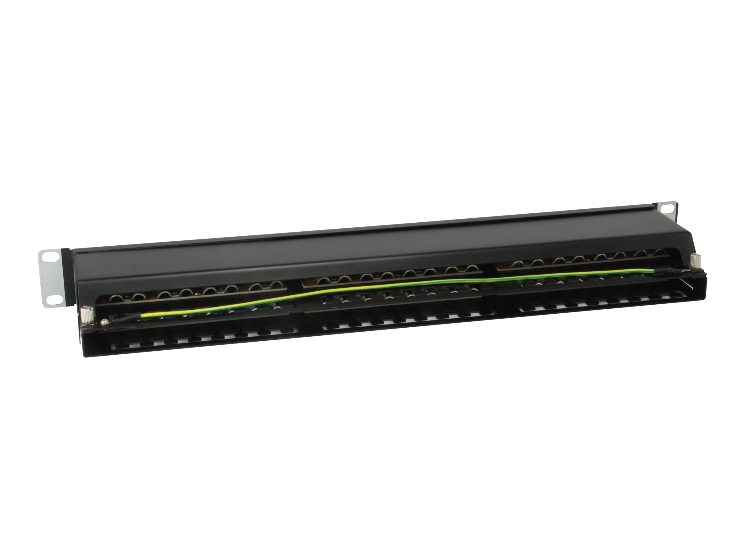 equip Pro 326449 48-Port Cat.6 Geschirmtes Patch Panel 19" Schwarz