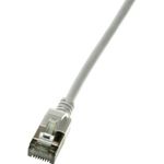 LogiLink Slim U/FTP Netzwerkkabel 0,3 m Cat6a U/FTP (STP) Grau (CQ9012S)