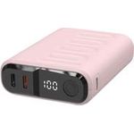 Powerbank RealPower PB-10000C PD+ mit 3xType-C,Rose (458441)