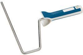 WESTEX Aufsteckbügel breit, 180 mm, 2K-Griff, blau-weiß Aufsteckbügel für Großflächenwalzen / Farbwalzen, Breite: - 1 Stück (784218000)