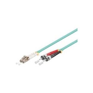 Microconnect FIB4120005 0.5m LC/UPC ST/UPC Aqua color Glasfaserkabel (FIB4120005)