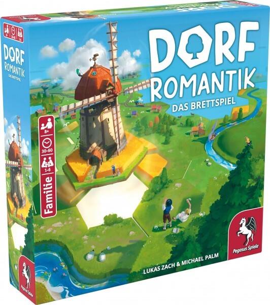 Pegasus Spiele Dorfromantik - Das Brettspiel. Produkttyp: Brettspiel, Genre: Strategie, Empfohlenes Alter in Jahren (mind.): 8 Jahr(e), Familienspiel (51240G)