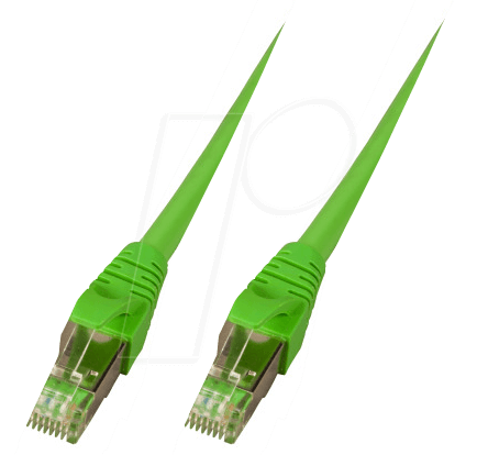 EFB-Elektronik RJ45 Patchkabel Cat.5e SF/UTP PUR RAL6018 grün 0,5m Hersteller: EFB Elektronik (K5530.0,5)