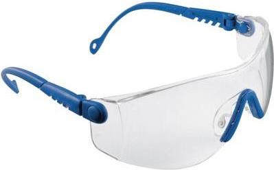 Honeywell Schutzbrille OpTema Bügel blau Fogban-Scheibe klar beschlagfrei EN166 (1004949)