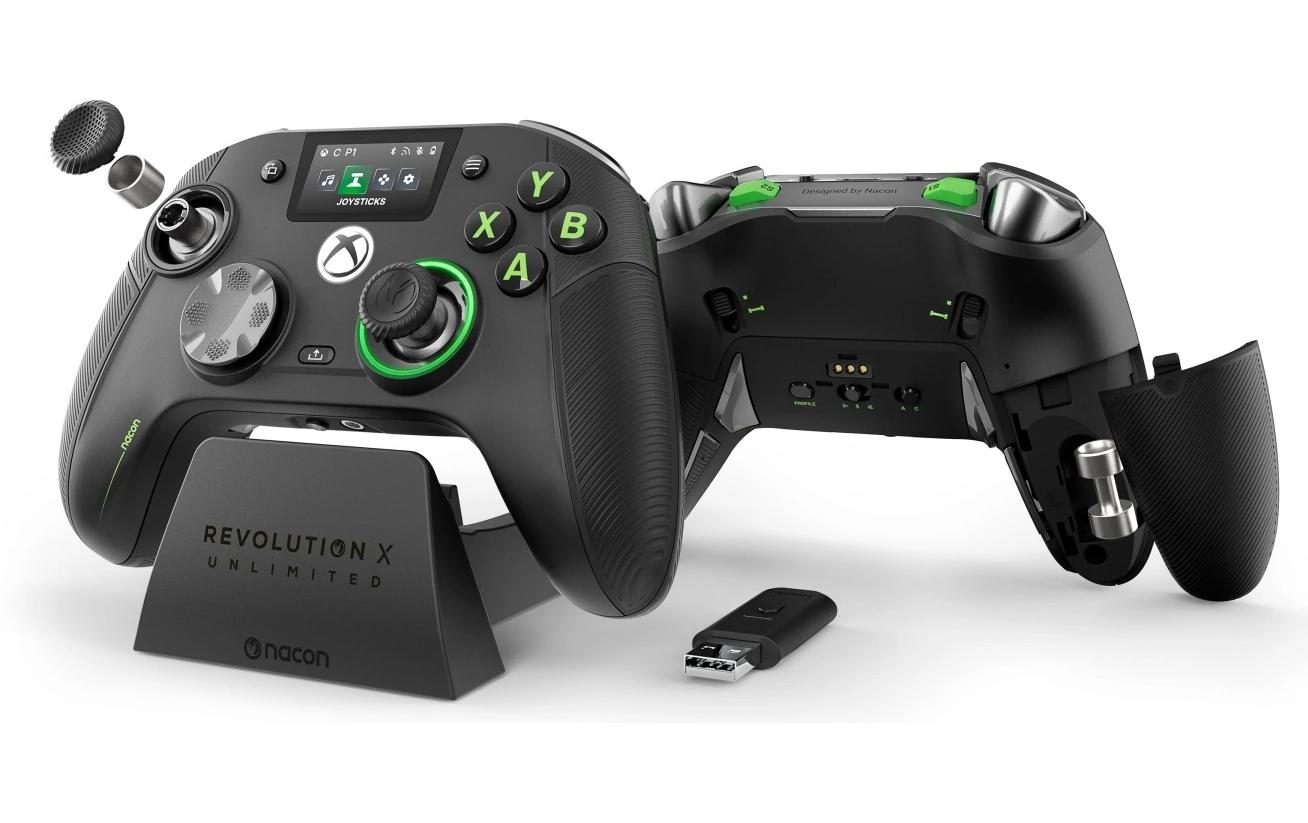 Nacon Revolution X Unlimited Controller PC & Xbox Schwarz