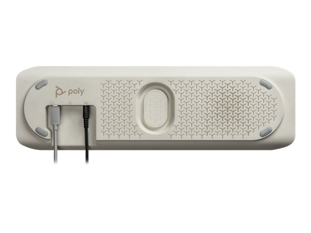Poly Sync 60 Freisprecheinrichtung Microsoft Teams Bluetooth USB-A USB-C Silber, Schwarz