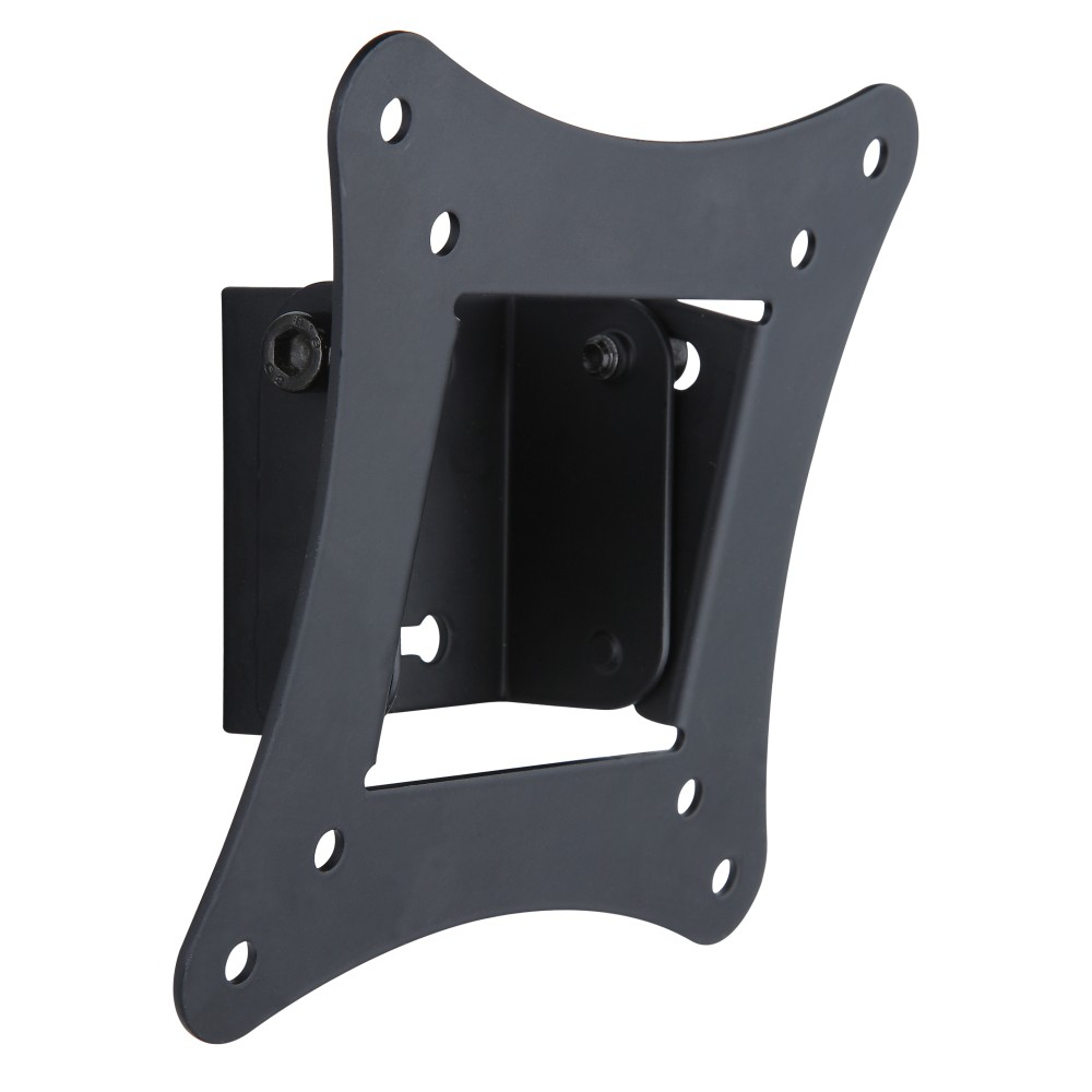 Techly Wandhalterung neigbar für LCD/LED TV 13"-30", bis 15 kg, VESA 100 x 100 mm, Schwarz
