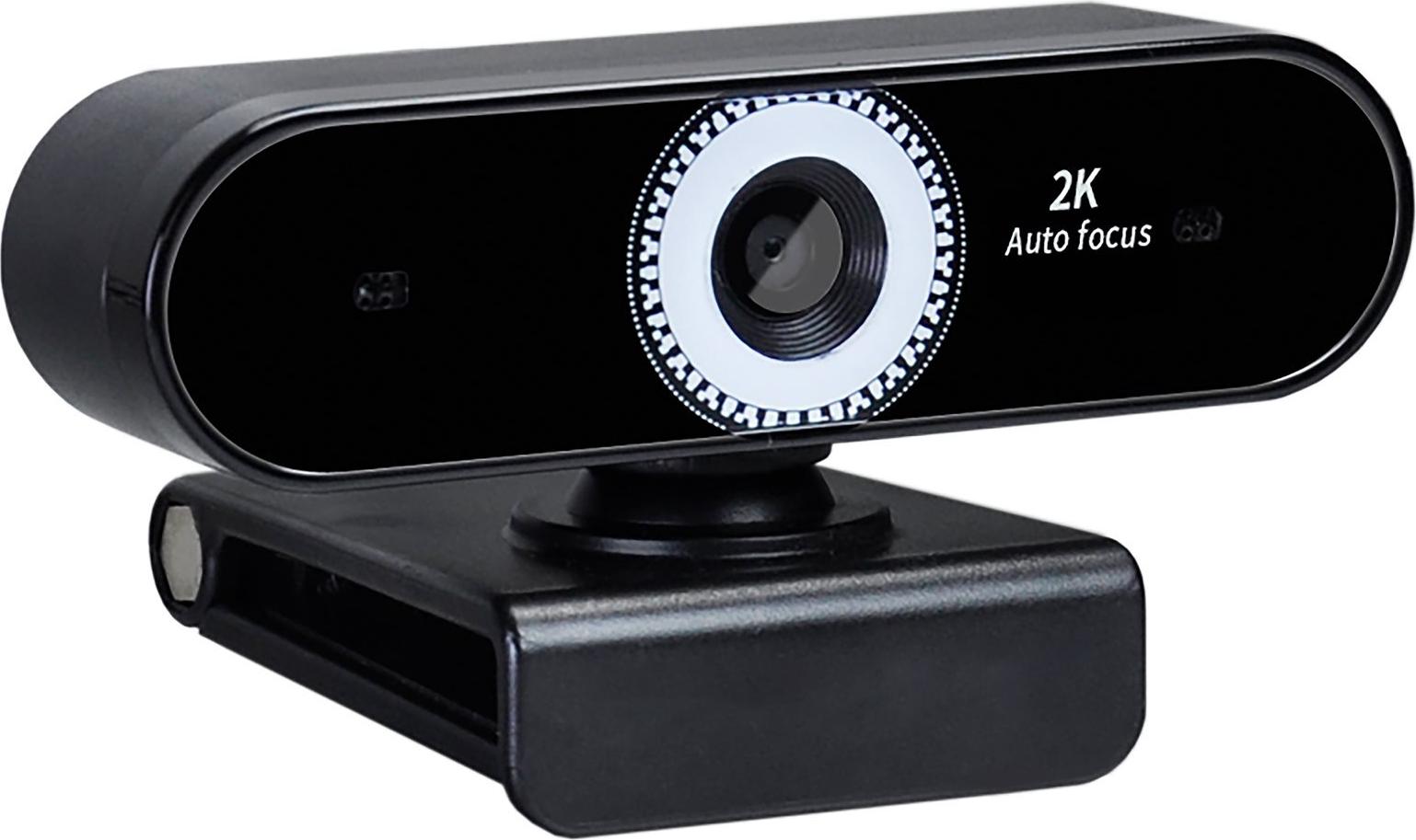 Origin Storage Webcam 2K Ultra HD 2592 x 1944 5 MP 60 fps USB 2.0 Schwarz