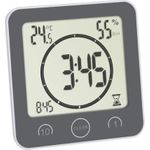 TFA-Dostmann 60.4001.10 Küchen-Timer Digitaler Küchentimer Grau (60.4001.10)