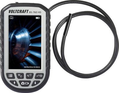 VOLTCRAFT VC-17782295 Endoskop Sonden-Ø: 5.5 mm Sonden-Länge: 1 m (VC-17782295)