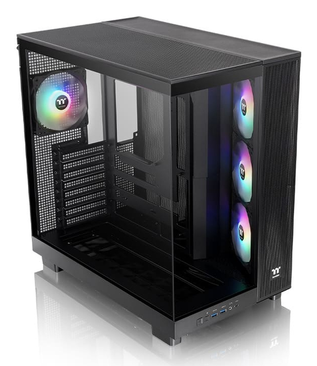 Thermaltake View 380 XL TG ARGB Midi Tower ATX Schwarz