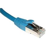 ACT Blue 3 meter LSZH SFTP CAT6A patch cable with RJ45 connectors. Cat6a s/ftp lszh blue 3.00m (IB5303)