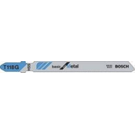 Bosch Stichsägeblatt T 118 G, Basic for Metal, 5er-Pack 2608631012 Sägeblatt (2608631012)