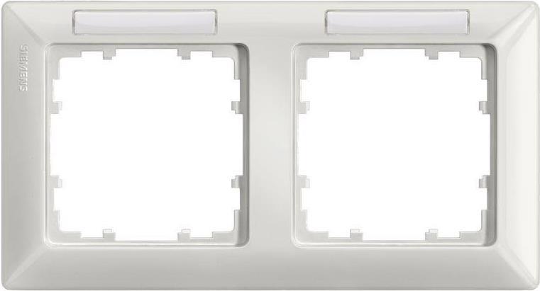 Siemens 5TG25521. Produktfarbe: Titan, Weiß, Material: Kunststoff. Breite: 151 mm, Höhe: 80 mm (5TG25521)