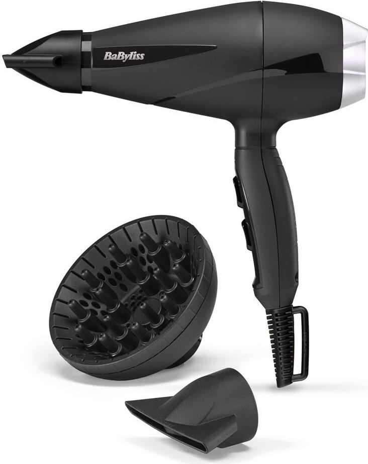 BaByliss 6710DE Haartrockner 2100 W Schwarz (6710DE)