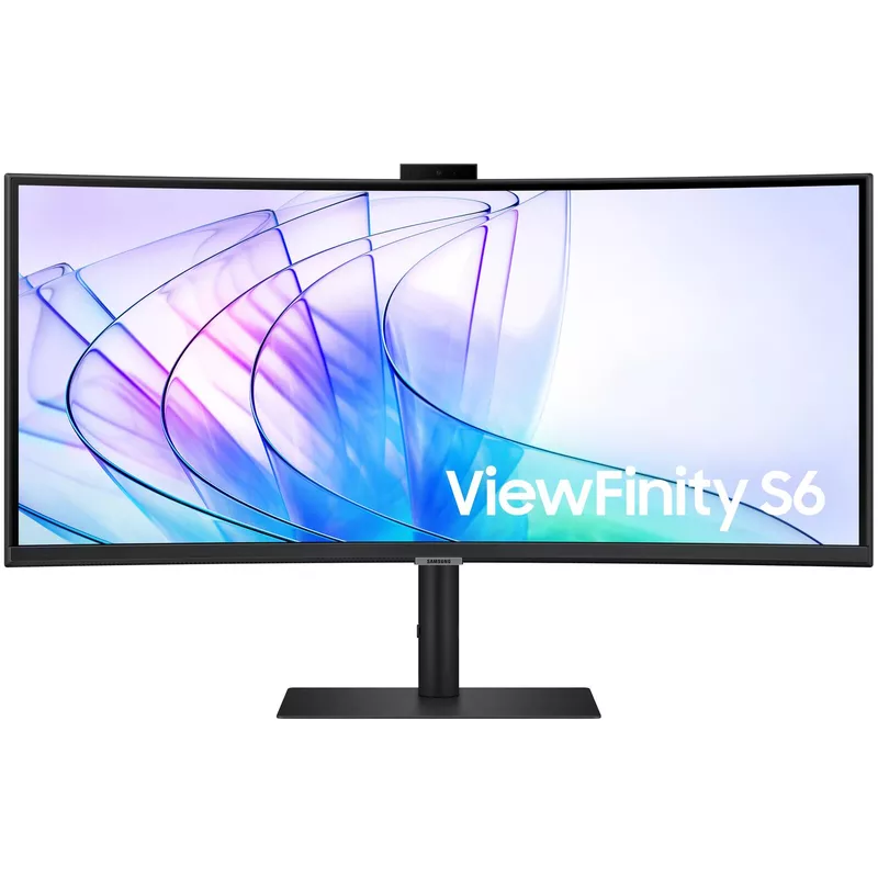 Samsung ViewFinity S6 S34C652VAU Curved Monitor 86cm (34" ) - UWQHD, VA, 5ms, HDMI, DisplayPort, USB-C, USB-Hub, LAN [Energieklasse G] (LS34C652VAUXEN) (geöffnet)