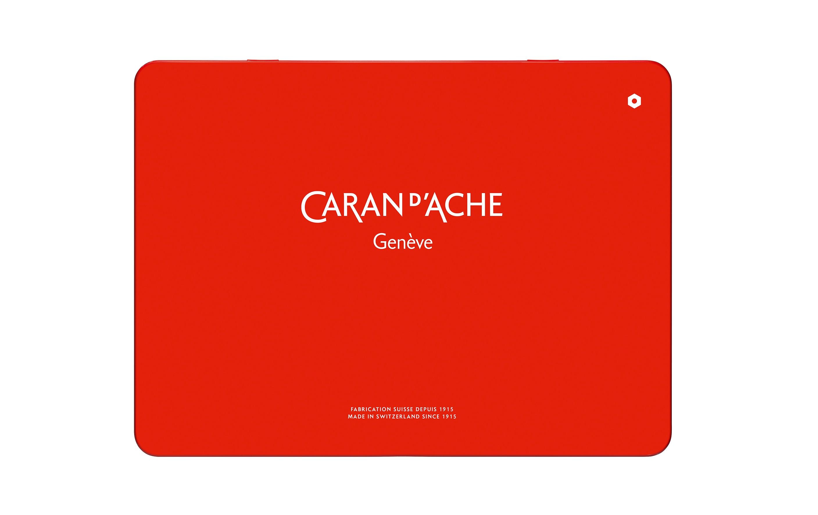 Caran d'Ache Fibralo Fasermaler 1.4 mm 24er Metallbox Mehrfarbig