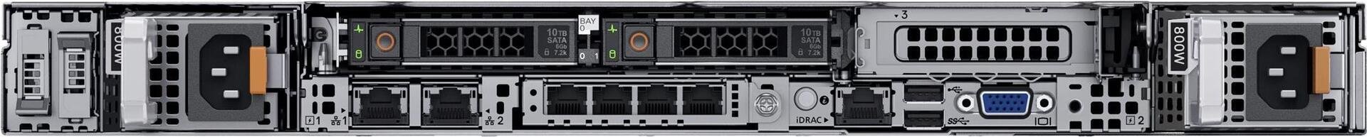 DELL PowerEdge R650 - Smart Selection Flexi 2x Intel Xeon Gold 6330N 4x16GB 1x480GB SSD 2x800W H755