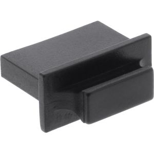 4er Pack InLine® Staubschutz, für HDMI Buchse, schwarz (59948L)