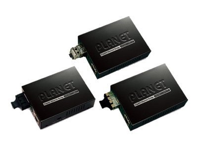Planet GT-805A Medienkonverter 1 Gbps RJ-45/SFP Schwarz