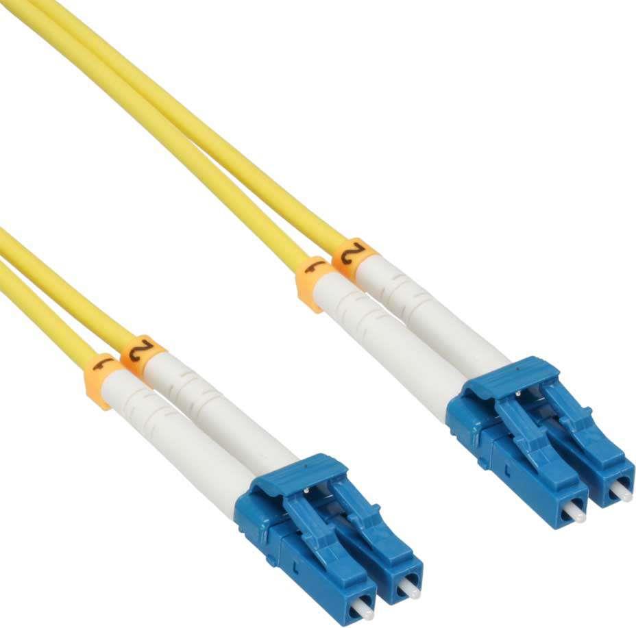 INLINE Patch-Kabel LC Single-Modus (M) zu LC Single-Modus (M) (88656L)